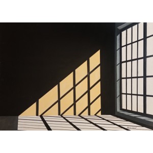 Akram Spaul, 24 x 36 inch, Oil on Canvas,  Realistic Painting, AC-AS-122